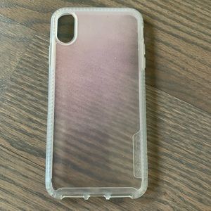 iphone xs max case tech21 clear sparkly